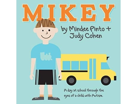 Livro Mikey de Mindee Pinto e Judy Cohen (Inglês)