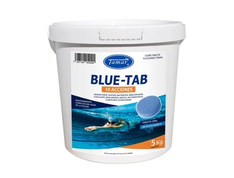 CLORO BLUE TAB 10 ACCIONES 5kg 1205106050 TAMAR