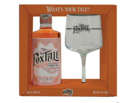 Gin Citrus com Copo THE FOXTALE