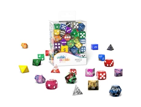 OAKIE DOAKIE Dice Rpg Set 12 Mm 16 Mm Mixed Jogo em Inglês OAKIE DOAKIE (Idade recomendada: 8 anos)