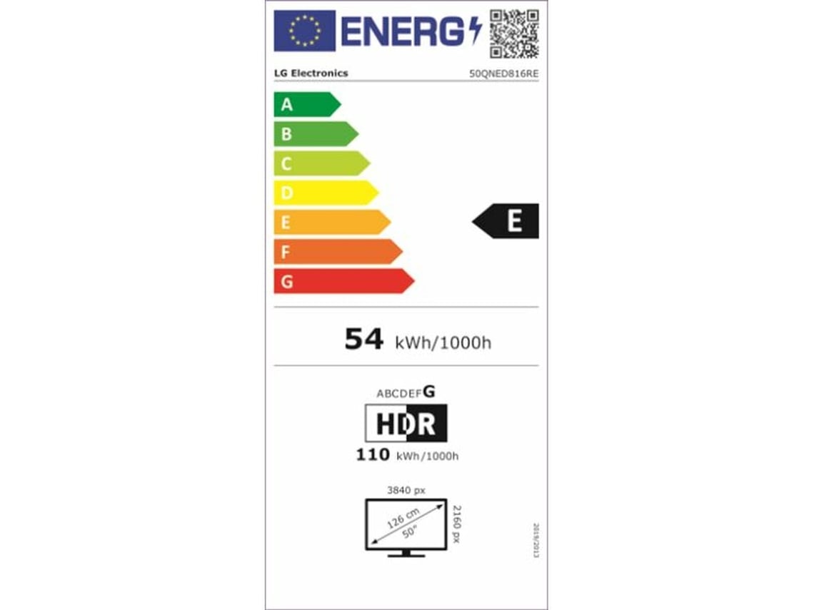 TV LG 50QNED816RE 50 4K Ultra HD HDR10 QNED | Worten.pt