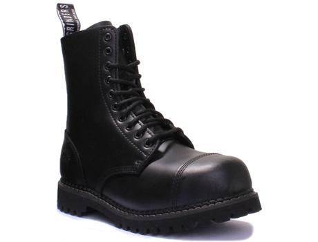 Sapatos Unissexo GRINDERS Pele Preto (43)