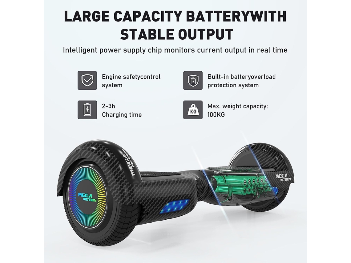 Hoverboard mega 2024 motion bluetooth