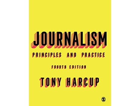 Livro Journalism de Tony Harcup (Inglês - Capa Dura)