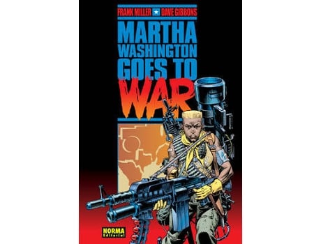 Livro Martha Washington Goes To War de Frank Miller (Espanhol)