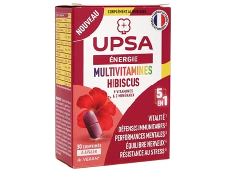 Hibisco Multivitaminas 5In1 30 Comprimidos UPSA