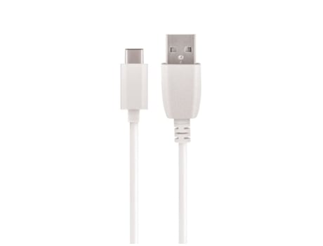 Cabo para Samsung Universal NEDISDERTIS (USB-C - 1 m - Branco)