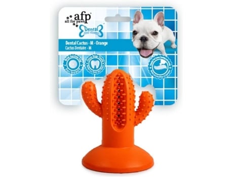 Mordedor para Cães ALL FOR PAWS Cactus Laranja (9.5 cm)