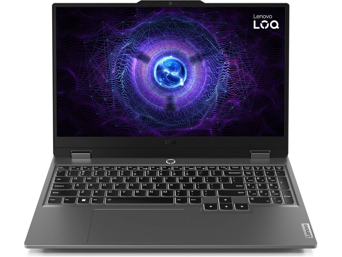 Portátil Gaming LENOVO LOQ 15IAX9-025 (Intel Core i5-12450HX - NVIDIA GeForce RTX 4060 - RAM: 16 GB - 512 GB SSD PCIe - 15.6'')