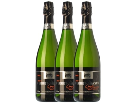 Espumante FERRET GUASCH Ferret Guasch Brut Nature Cava Gran Reserva (0.75 L - 3 unidades)