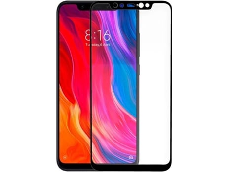 Película Vidro Temperado Xiaomi Mi 8, 8 Pro WEPHONE ACCESORIOS Full Glue Preto