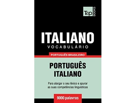 Livro Vocabulário Português BrasileiroItaliano 9000 palavras Brazilian Portuguese Collection Portuguese Edition de Andrey Taranov (Português)