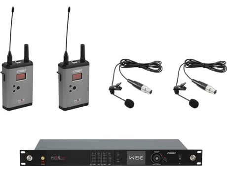 Conjunto PSSO WISE TWO + 2x BP + 2x Lapela 638-668MHz