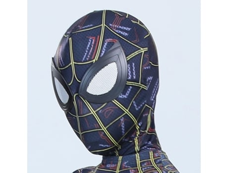 Homem Aranha Máscara Headgear Homem Aranha Cosplay Stage Props Adulto Homem Aranha 3 Preto