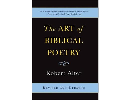 Livro the art of biblical poetry de robert alter (inglês)