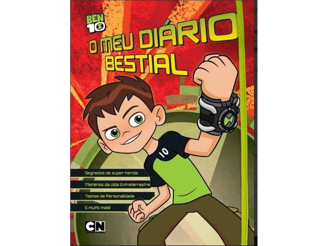 Livro Ben 10 O Meu Diário Bestial de Vários Autores (Português) | Worten.pt