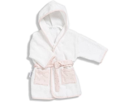 Robe de Banho  Blush Rose (Tam: 0-12 meses - 45 x 74 cm)