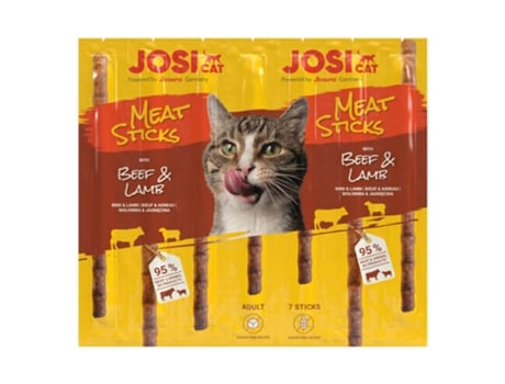 Snacks em Stick para Gato Adulto JOSICAT Vaca e Borrego 35G