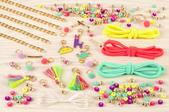 Kit de fabrico de pulseiras para crianças MAKE IT REAL Dreams (8 anos)