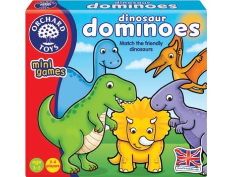 Jogo Educativo  Dinosaur Dominoes