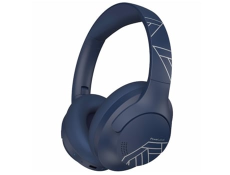 Auscultadores POWERLOCUS Bluetooth Azul