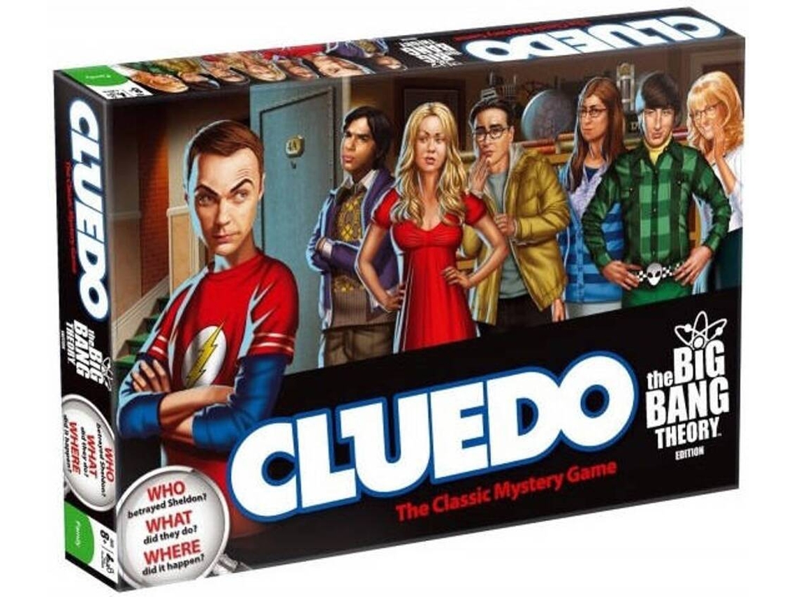 Jogo De Tabuleiro Divercentro Cluedo Edição The Big Bang Theory Idade Mínima 10 Nível 1709