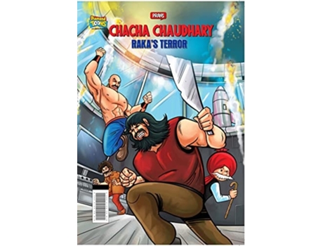 Livro Chacha Chaudhary Rakas Terror de N A (Inglês)