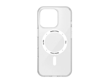 Capa Protetora Antichocs Magsafe para iPhone 16 Pro NATIVE UNION Transparente