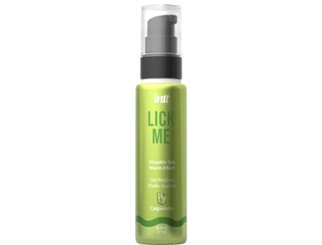 Intt - lick me gel comestível caipirinha sabor calor efeito