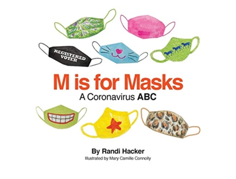 Livro M is for Masks A Coronavirus ABC de Randi Hacker (Inglês)