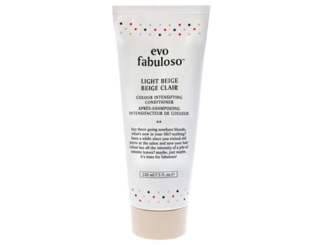 Evo Light Beige Colour Intensifying Conditioner For Women 7.5 oz Conditioner