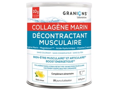 Colágeno Marinho Relaxante Muscular 300 G GRANIONS