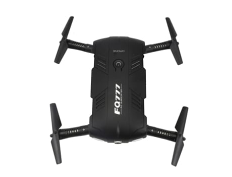 Drone FQ777 FQ05 (HD - Autonomia: Até 5 min - Preto)