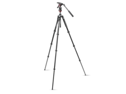 Tripé MANFROTTO MVKBFRT-LIVE (Vídeo - Altura Máxima: 150 Cm - Alumínio ...