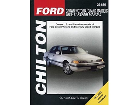 Livro Ford Crown Victoria de Chilton Manuals (Inglês)