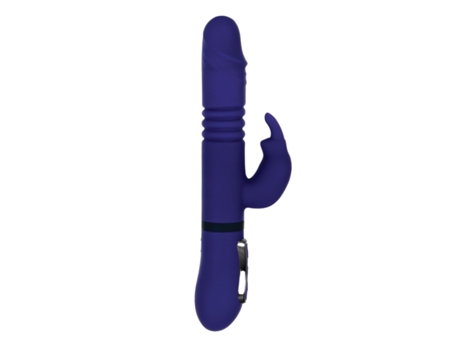 Vibrador Conejo Todo En Uno Azul Real GENDER X