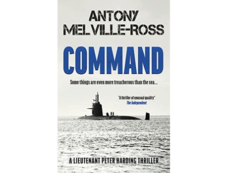 Livro Command Lt Peter Harding de Antony MelvilleRoss (Inglês)