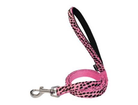 Correia Do Leopardo Vermelho 120 cm x 15 mm Gloria Pets