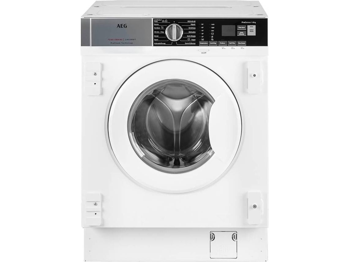 Máquina De Lavar Roupa Encastre AEG L7FBG842BI (Outlet Grade A - 8 Kg ...