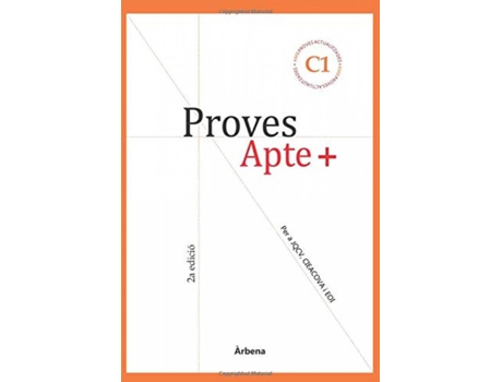 Livro Apte+ Proves C1 de Sònia Sellés Soler (Valenciano)