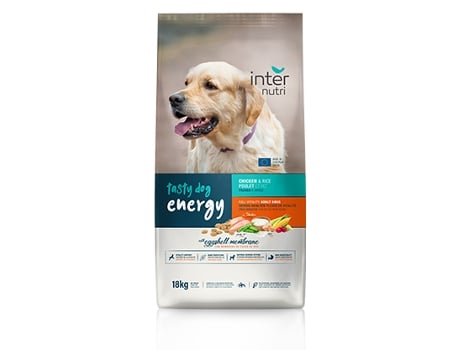 Alimento Completo para Cães Adultos de Todas as Raças INTERNUTRI TASTY Dog Energy 18 kg