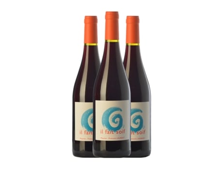 Vinho GRAMENON Maxime-François Laurent Il Fait Soif Côtes du Rhône Jovem (0.75 L - 3 Unidades)