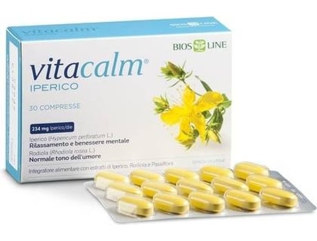 Suplemento Alimentar BIOSLINE Vitacalm Hypericum (30 comprimidos)