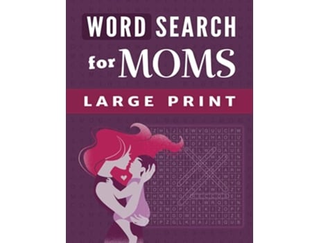 Livro Word Search for Moms 100 LargePrint Puzzles for Women de Bgh Publishing (Inglês)