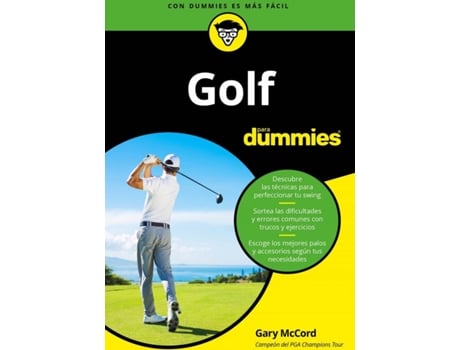 Livro Golf Para Dummies de Gary Mccord (Espanhol)