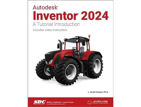 Livro Autodesk Inventor 2024 de L Scott Hansen (Inglês)