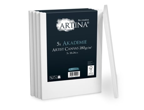 Moldura de Maca de Academia 18X24Cm Fsc 5Pcs ARTINA