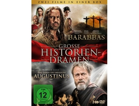 DVD Große Historiendramen: Barabbas / Das Leben Des Heiligen Augustinus ...