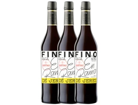 Generoso LUSTAU Lustau 3 En Rama Puerto de Santa María Fino Palomino Fino Jerez-Xérès-Sherry 0.5 L (3 unidades)