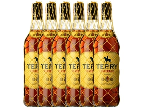 Conhaque TERRY Terry Centenario (1 L - 6 unidades)